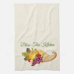 Kitchen Towel-Bless This Kitchen Towel