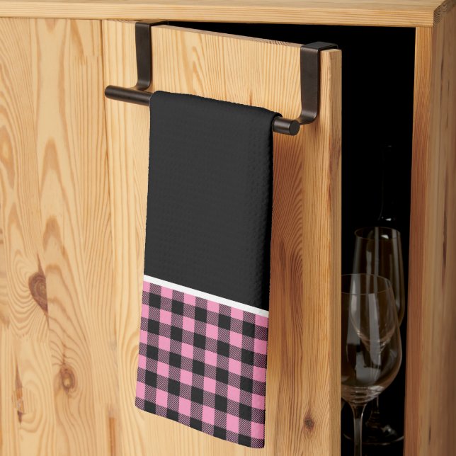 Kitchen Towel-Buffalo Plaid Kitchen Towel (Thirds Fold)