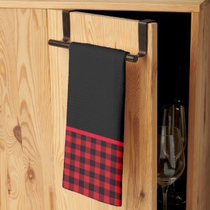 Kitchen Towel-Buffalo Plaid Kitchen Towel