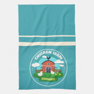 Kitchen Towel-Chicken Farm Towel