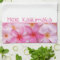 Kitchen Towel-Christmas Mele Kalikimaka Plumeria