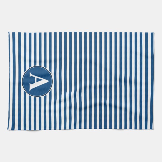 Kitchen Towel, Custom Monogram Towel (Horizontal)