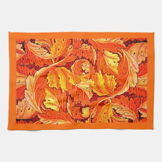 Kitchen Towel-Fashion/Fabric-William Morris 5 Towel (Horizontal)
