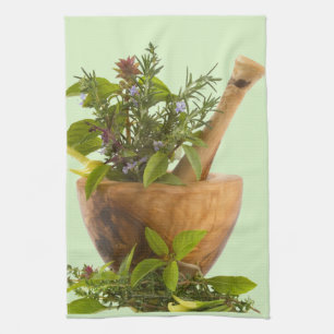 Kitchen Towel--Herbs Kitchen Towel