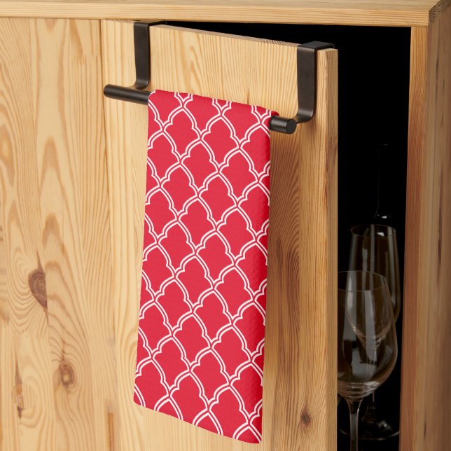 Kitchen Towel-Moroccan Print  Kitchen Towel (Thirds Fold)