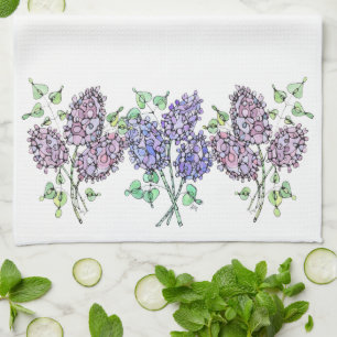 Kitchen Towel - NGA Lilacs