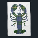 Kitchen towel  Nova Scotia Tartan plaid lobster<br><div class="desc">Style, Individualize & Personalize almost anything that comes mind. Customize your whole world With A Wide Variety of Unique Zazzle Products to Choose from. Find Or Create those one-of-a-kind gifts you just cant find anywhere else. Merchandising in Unique Customizable Apparel & Unique Home Decor and much more. Inspired by the...</div>