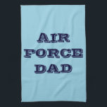 Kitchen Towel Proud Air Force Dad<br><div class="desc">Kitchen Towel Proud Air Force Dad</div>
