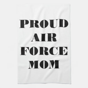 Kitchen Towel Proud Air Force Mom