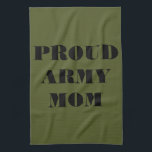 Kitchen Towel Proud Army Mom<br><div class="desc">Kitchen Towel Proud Army Mom</div>