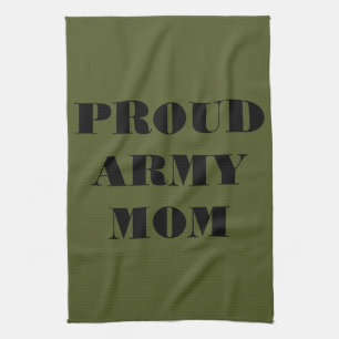 Kitchen Towel Proud Army Mom