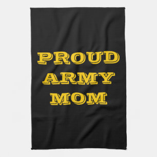 Kitchen Towel Proud Army Mom
