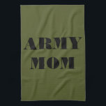 Kitchen Towel Proud Army Mom<br><div class="desc">Kitchen Towel Proud Army Mom</div>