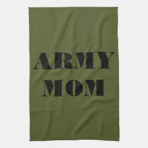 Kitchen Towel Proud Army Mom