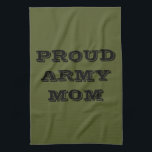 Kitchen Towel Proud Army Mom<br><div class="desc">Kitchen Towel Proud Army Mom</div>