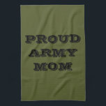 Kitchen Towel Proud Army Mom<br><div class="desc">Kitchen Towel Proud Army Mom</div>