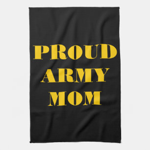 Kitchen Towel Proud Army Mom