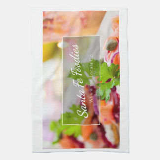 Kitchen Towel Santa Fe Foodies Color Logo