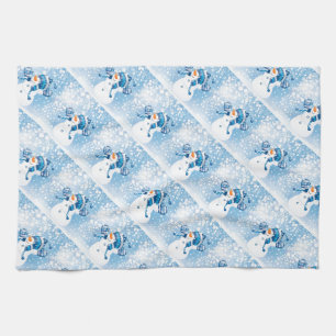 Kitchen Towel/Snowman Towel