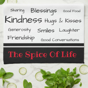 Kitchen Towel-The Spice of Life Kitchen Towel