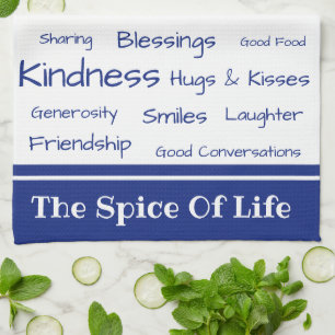 Kitchen Towel-The Spice of Life Towel