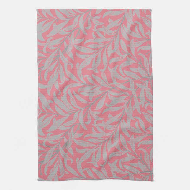 KITCHEN TOWEL : WILLIAM MORRIS : WILLOW (Vertical)