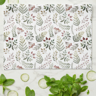 Kitchen Towel — Winter Pattern