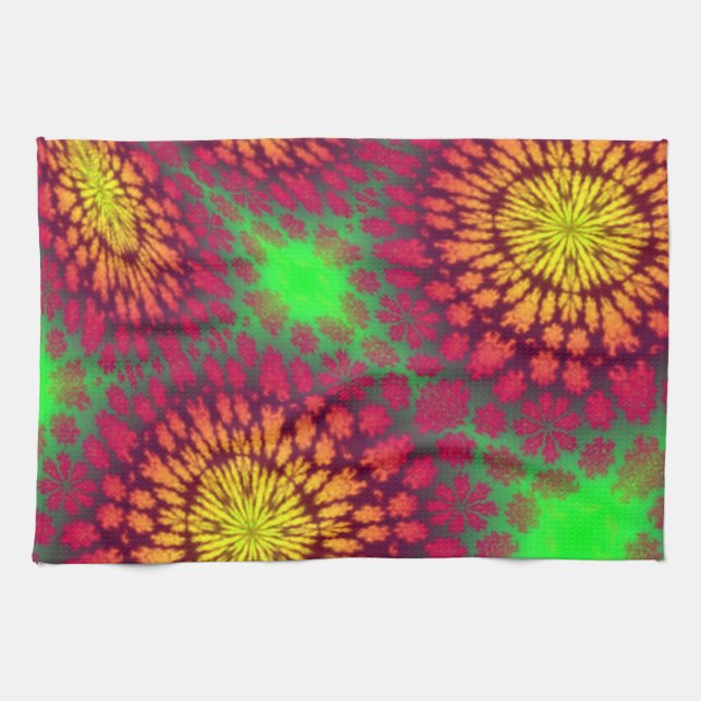 Kitchen towel with Abstract Design (Horizontal)