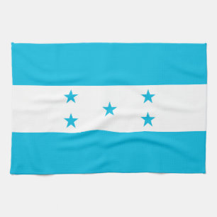 Kitchen towel with Flag of Honduras