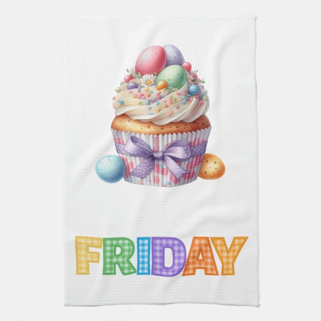 Kitchen Towels-Days Of The Week Kitchen Towel Set (Vertical)
