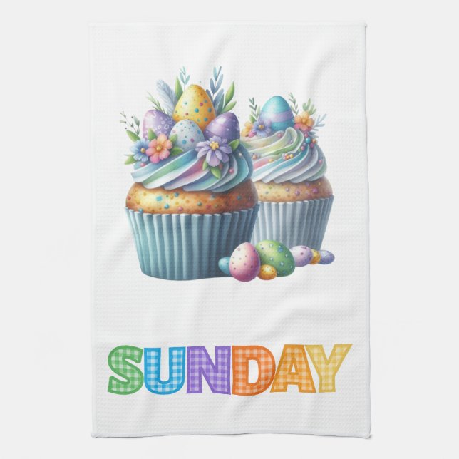 Kitchen Towels-Days of the Week Kitchen Towel Set (Vertical)