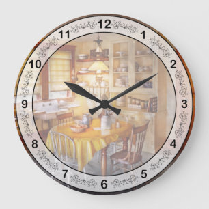 Kitchen - Typical farm kitchen Large Clock