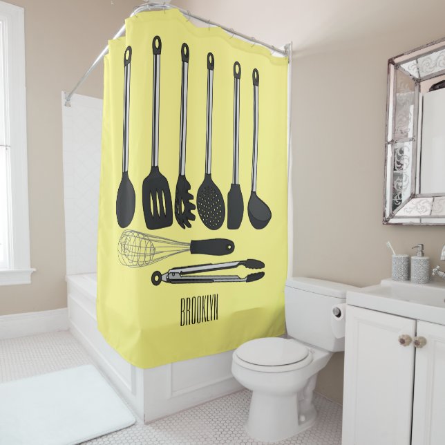 Kitchen utensil cartoon illustration  (In Situ)