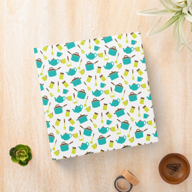 Kitchen Utensils, Cookware, Cutlery, Kitchenware Binder (In Situ)