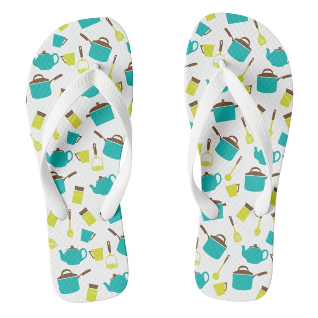 Kitchen Utensils, Cookware, Cutlery, Kitchenware Flip Flops (Footbed)
