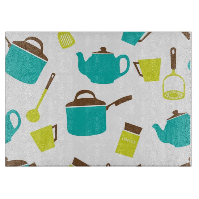 Kitchen Utensils Cutting Board (Front)