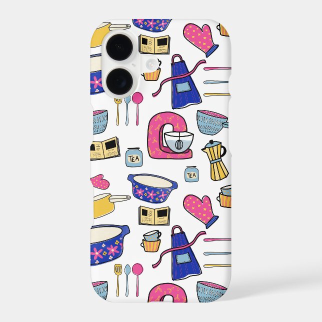 Kitchen Utensils iPhone Case (Back)