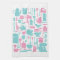 Kitchen Utensils Modern Towel | {Aqua & Pink}