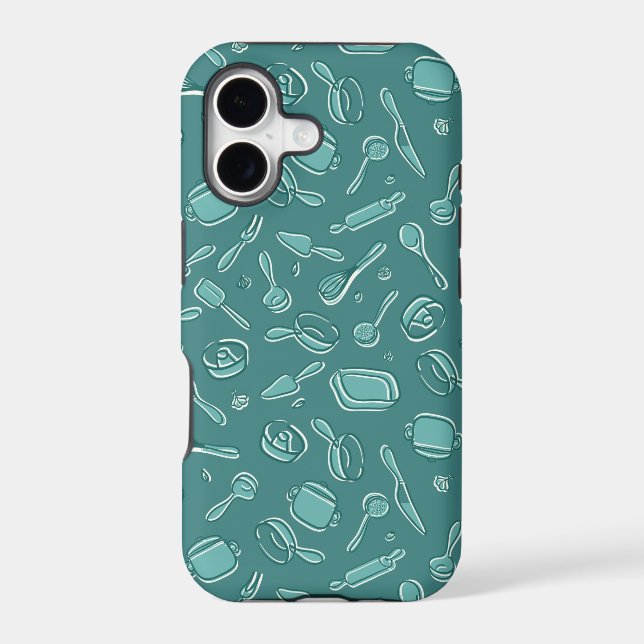 Kitchen Utensils Pattern (Back)