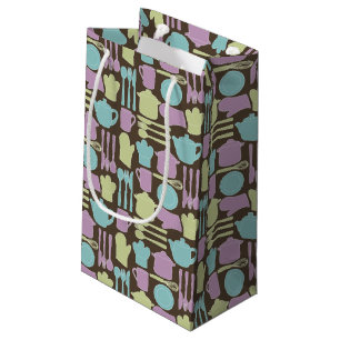 Kitchen Utensils Pattern 2 Small Gift Bag