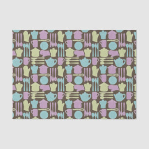 Kitchen Utensils Pattern 2 Tissue Paper