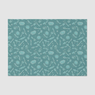 Kitchen Utensils Pattern Tissue Paper