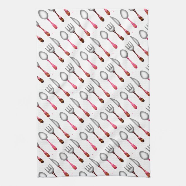 Kitchen Utensils Towel (Vertical)