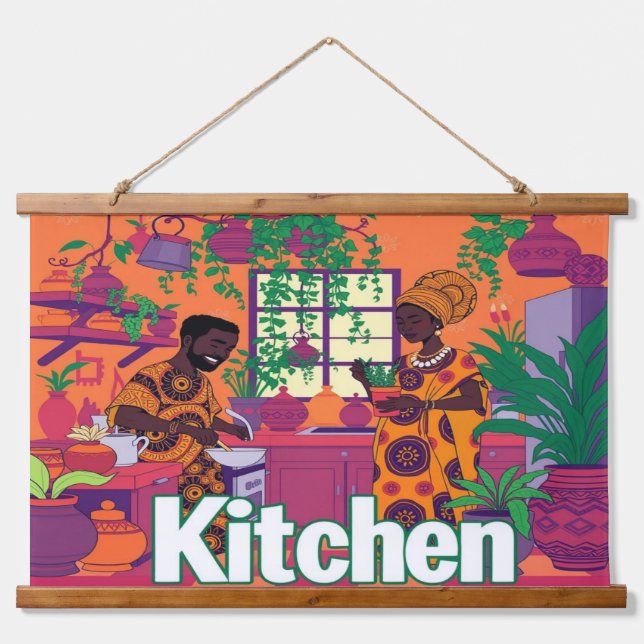 KITCHEN Wall Tapestry (Front)