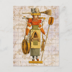 Kitchen Wear Postcard