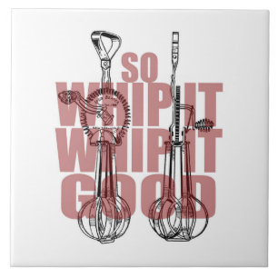 Kitchen Whisk   Whip It Good Funny Tile
