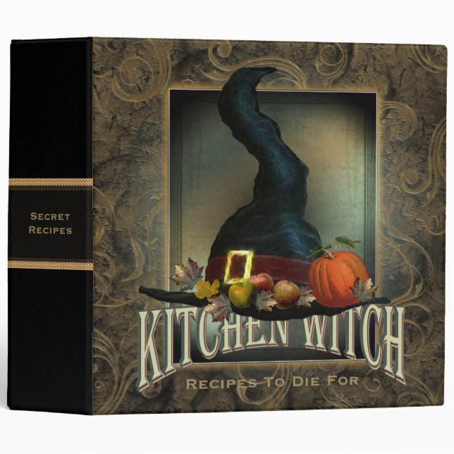 Kitchen Witch Binder (Front/Spine)