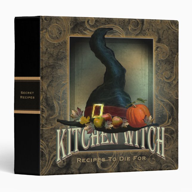 Kitchen Witch Binder (Front/Spine)