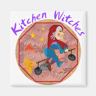 Kitchen Witch Magnets