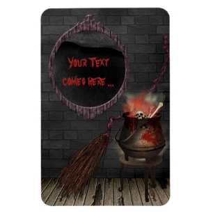 Kitchen Witch Premium Flexi Magnet